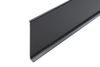 Listwa przypodłogowa aluminiowa grafit RAL7021 cokół Creativa LP100