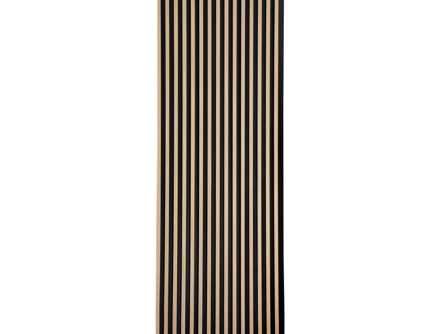 Lamela ścienna Dąb Jasny L0102 wym. 270 x 1.2 x 12 cm, z PolyForce, kolor jasny dąb