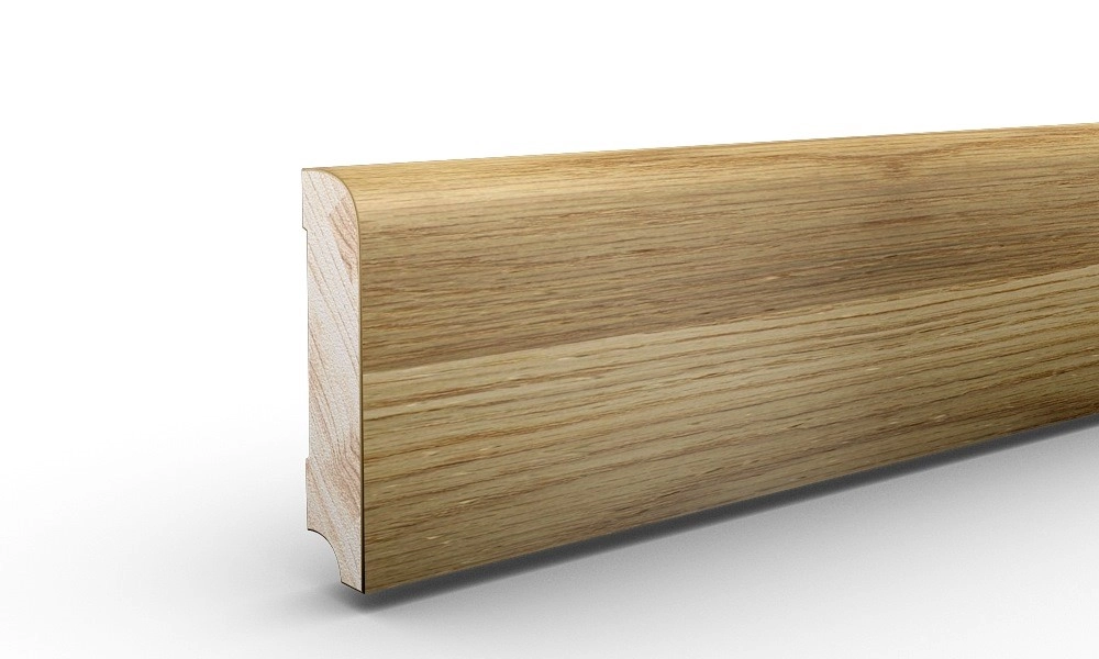 Listwa przypodłogowa fornirowana lakierowana CP60 (240 cm x 6 cm x 1,8 cm) dąb
