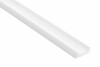 Prawe zakończenie panela lamelowego WP002RTP Lumio, kolor biały RAL 9003, wym. 200 x 1.15 x 3.1 cm, z PolyForce