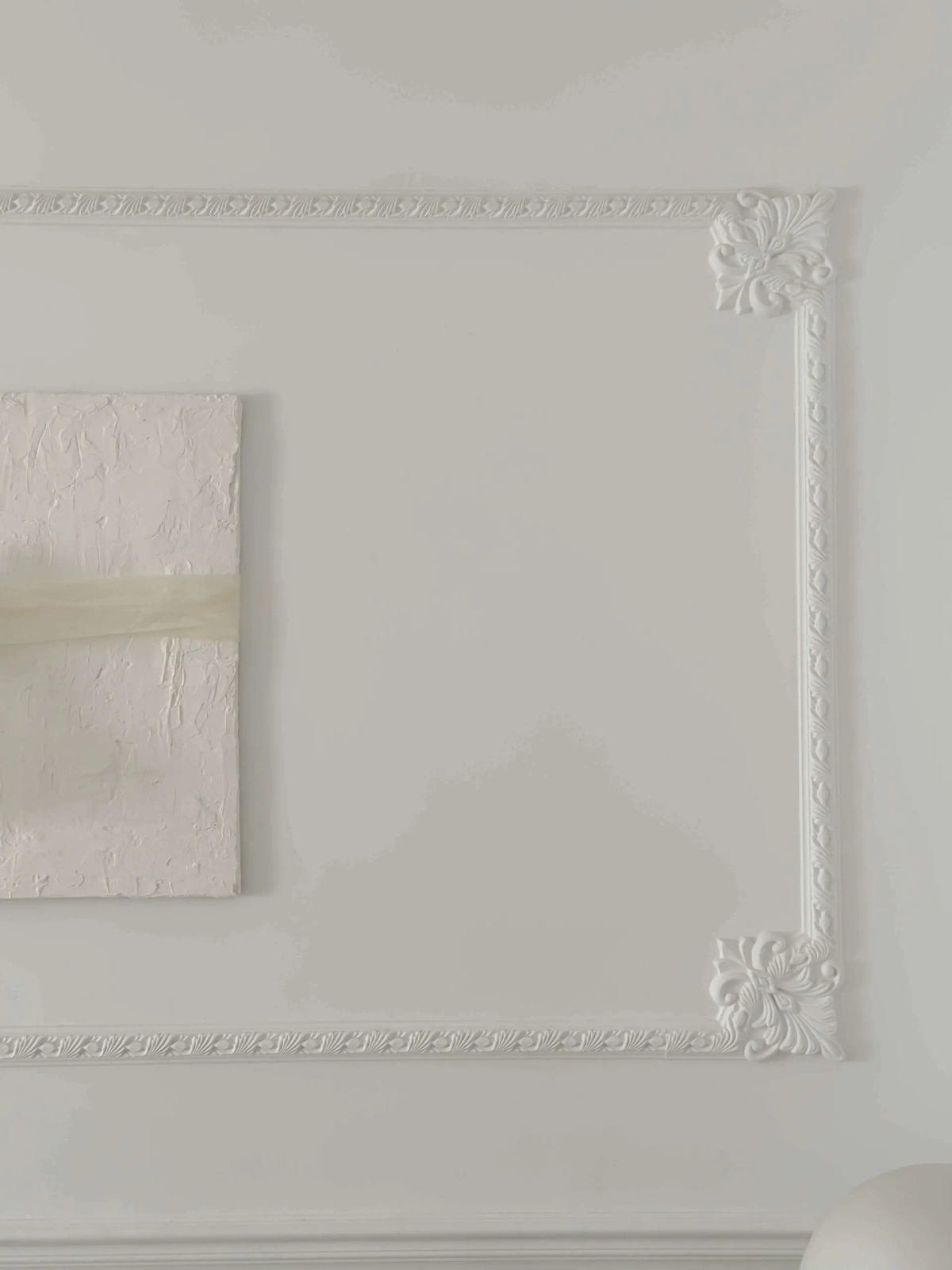 Narożnik MDC258-13 biały wym. 25.5 x 5.4 x 25.5 cm, z ProFoam