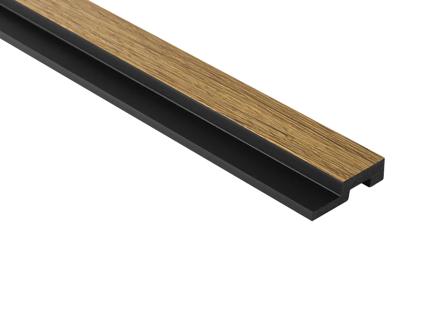 Prawe zakończenie lameli Dąb Naturalny L0205RT wym. 200 x 1.2 x 4.5 cm, z PolyForce, w kolorze naturalnym dąb