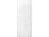 Lamela ścienna L0301T biała wym. 200 x 2 x 11.5 cm, z PolyForce