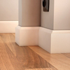 Listwa przypodłogowa MDF Plus F1 biała lakierowana półmat (262 cm x 10 cm x 1,6 cm) wilgocioodporna