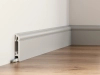 Listwa przypodłogowa Premium Floor Durofit PF082G Szara RAL 7047 8 cm