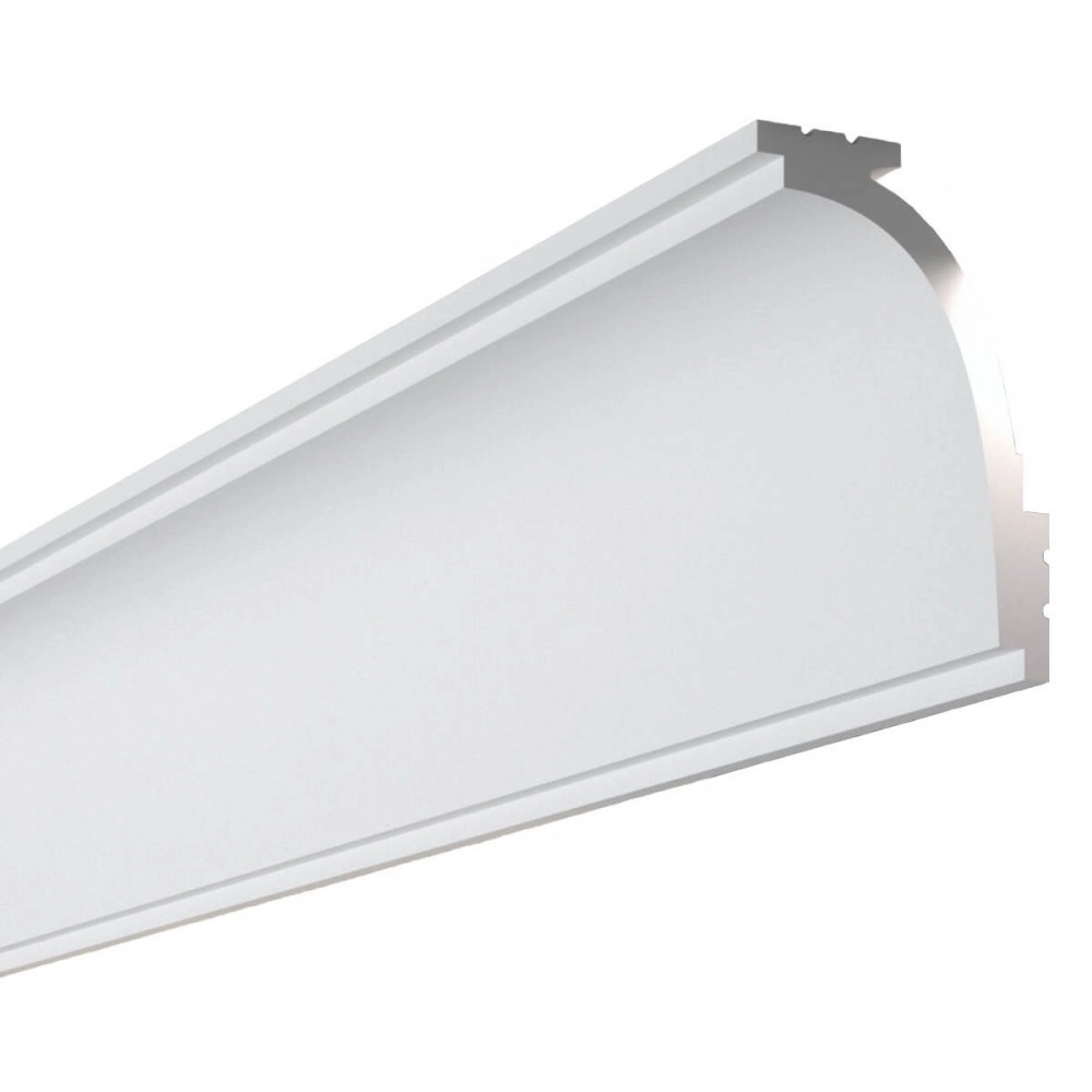Listwa karniszowa Mardom Decor MD111 biała wym. 200 x 6.2 x 9.2 cm, z PolyForce