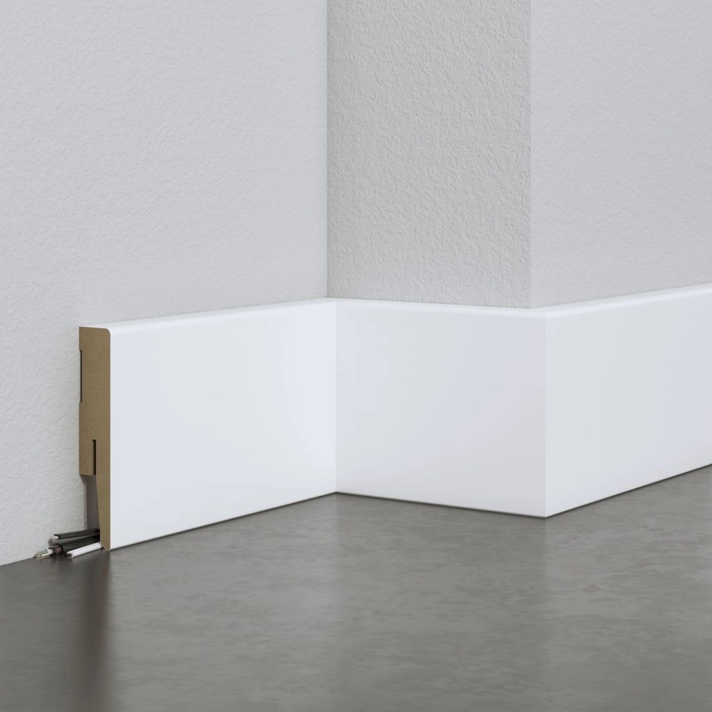 Listwa przypodłogowa MDF - PRIMA 12cm - do malowania