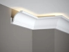 Listwa oświetleniowa sufitowa MD161 biała wym. 200 x 9.2 x 8.3 cm, z PolyForce