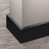 Listwa przypodłogowa PVC MASTERLINE 80 Czarny RAL 9005 Mat