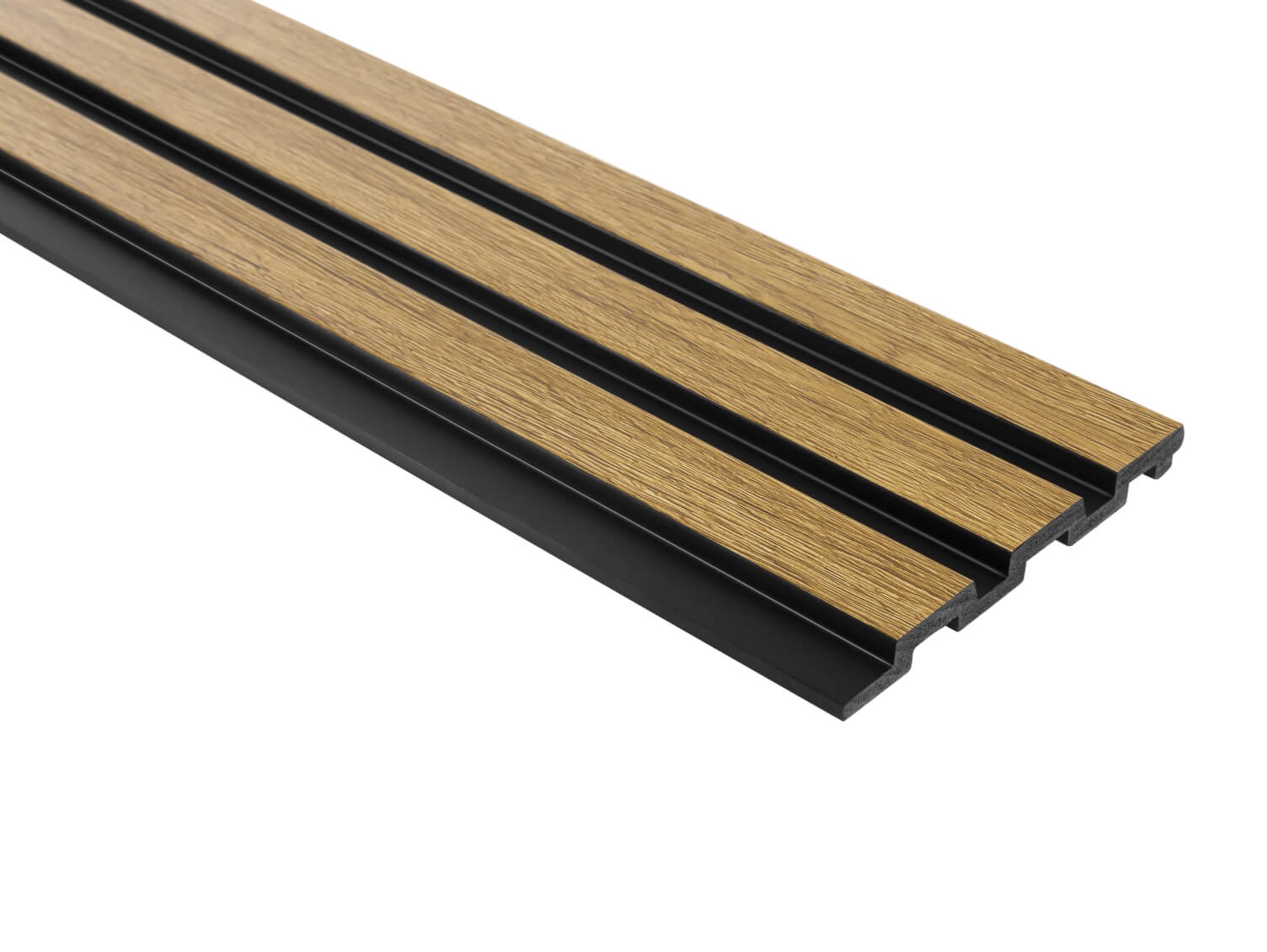 Lamela ścienna Dąb Naturalny L0205T, kolor naturalny dąb, wym. 200 x 1.2 x 12.1 cm, z PolyForce