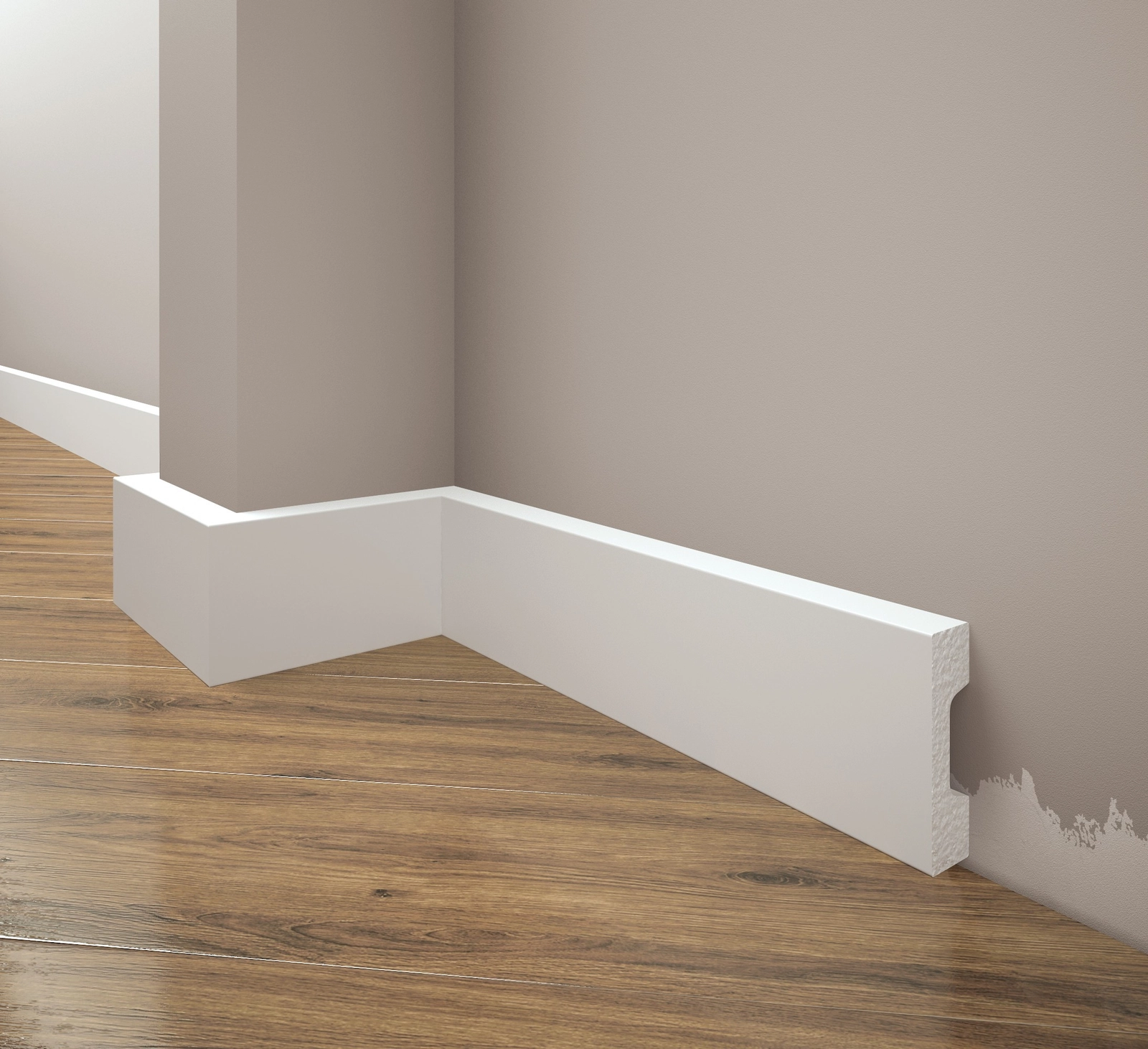 Listwa przypodłogowa, cokół Creativa LPC-27 244cm