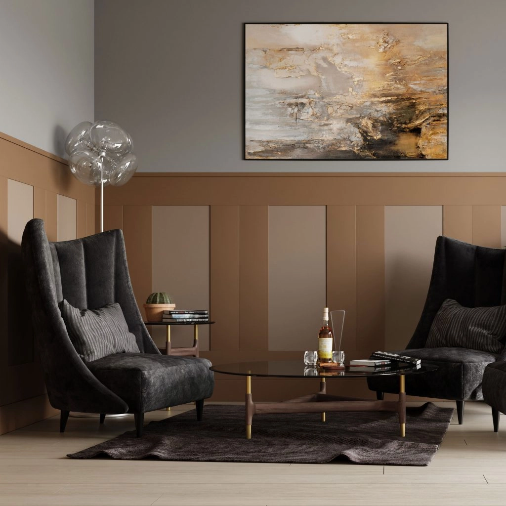Listwa boazeryjna ELEGANT XL, boazeria ścienna MDF, do malowania