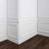 Listwa ścienna MDF biała, do malowania, 6cm